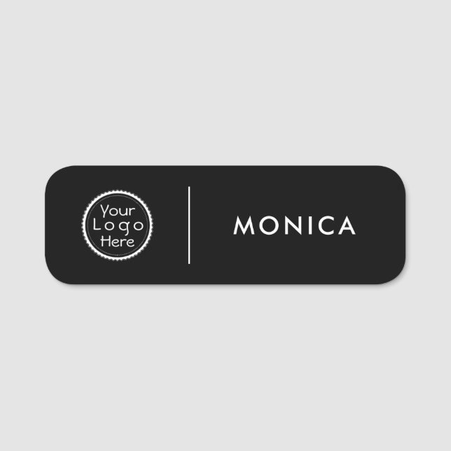 Logotipo comercial personalizado Nome de etiqueta  (Frente)