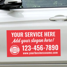 Logotipo comercial profissional - Branco vermelho 