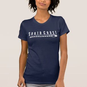 Logotipo curto escuro do branco da camisa da Capa