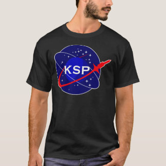 Logótipo da Agência Espacial KSP Camisa Essencial