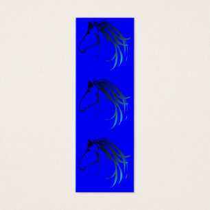 Logotipo da cabeça de cavalo nas máscaras do