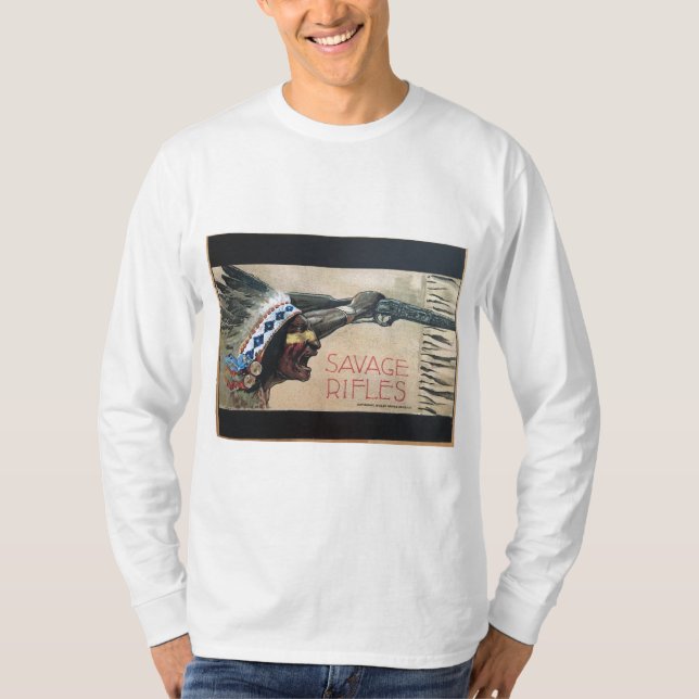 logótipo da camisa de armas selvagens 1905 (Frente)