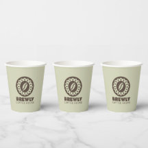 logotipo da casa de café Brewly