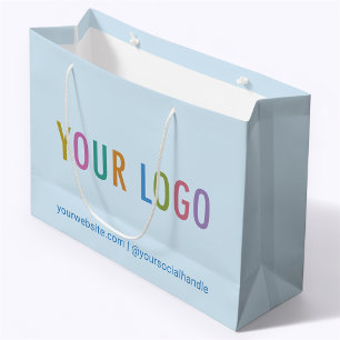 Logotipo da Empresa de Sacolas de Presentes Empres