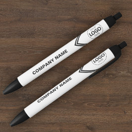 Logotipo da empresa e Caneta técnica de texto