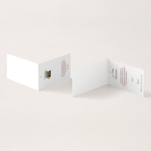 Logotipo da Empresa Etiqueta de Preço Roupas Branc