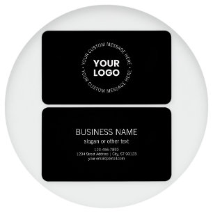 Logotipo da empresa minimalista moderno/qualquer o