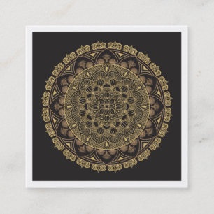 Logotipo da Flor Elegante Lotus Yoga Cartão de vis