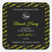 Logotipo das etiquetas de produto da nuvem em pret