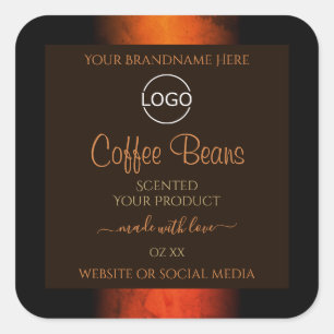Logotipo das etiquetas do produto Marble Laranja L