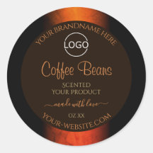 Logotipo das etiquetas do produto Marble Laranja L