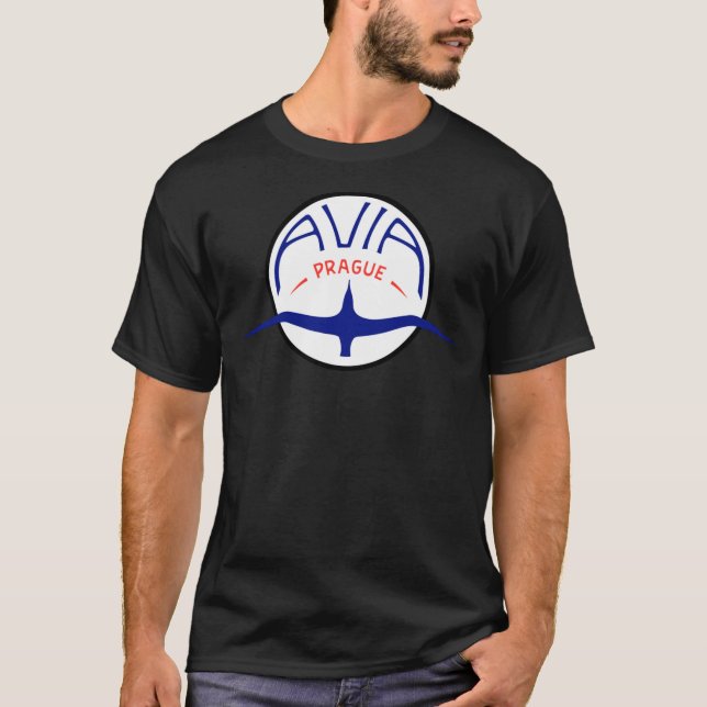 Logotipo de aeronave Avia T-Shirt essencial (Frente)