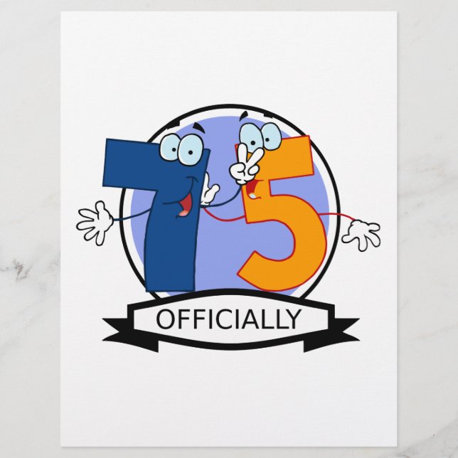Logotipo de aniversário de 75 anos (Frente)