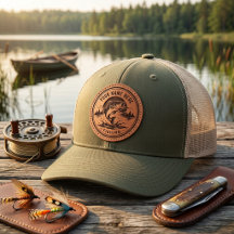 Logotipo de Aventura Personalizada de Pesca de Rob