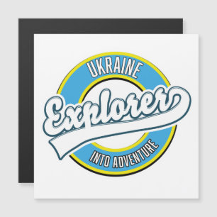 logotipo de aventureiro da Ucrânia em uma aventura