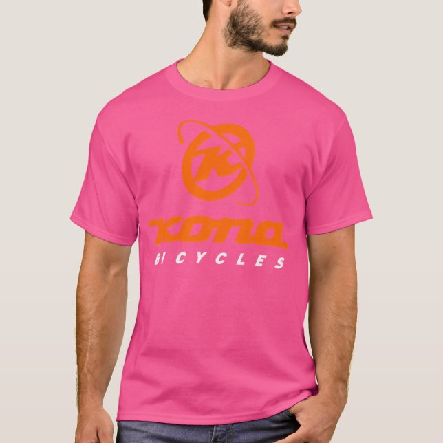 Logotipo de bicicleta Kona - Camisa Clássica de Pr (Frente)