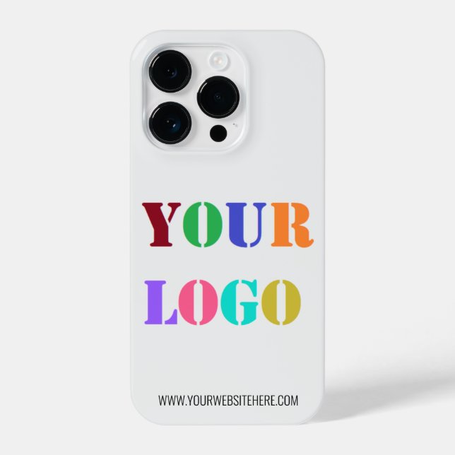 Logotipo de empresa personalizado e capas de iphon (Verso)