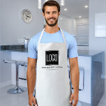 Logotipo de empresa uniforme personalizado<br><div class="desc">Exemplos de negócios personalizados com o logotipo,  o slogan e o endereço do site da sua empresa.</div>