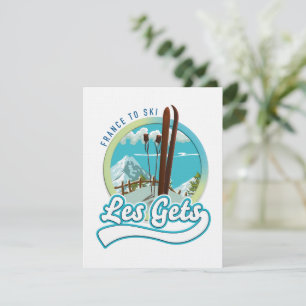 logotipo de esqui Les Gets frança