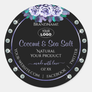 Logotipo de etiquetas de empacotamento de produto