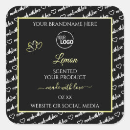 Logotipo de etiquetas de produto de criação de art