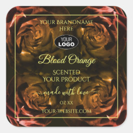 Logotipo de etiquetas do produto Rosas vermelho-es