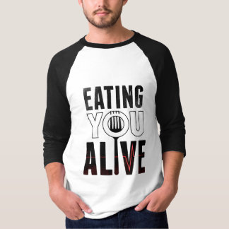 Logotipo de EYA - t-shirt longo da Capa