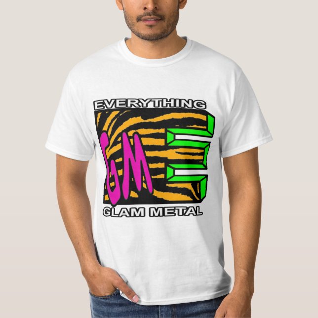 Logotipo de Faixa de Tigre Laranja EGM - Camiseta (Frente)