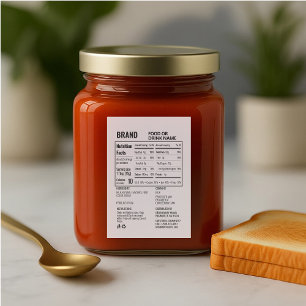 Logotipo de Informações Nutricionais Rótulo de Ali