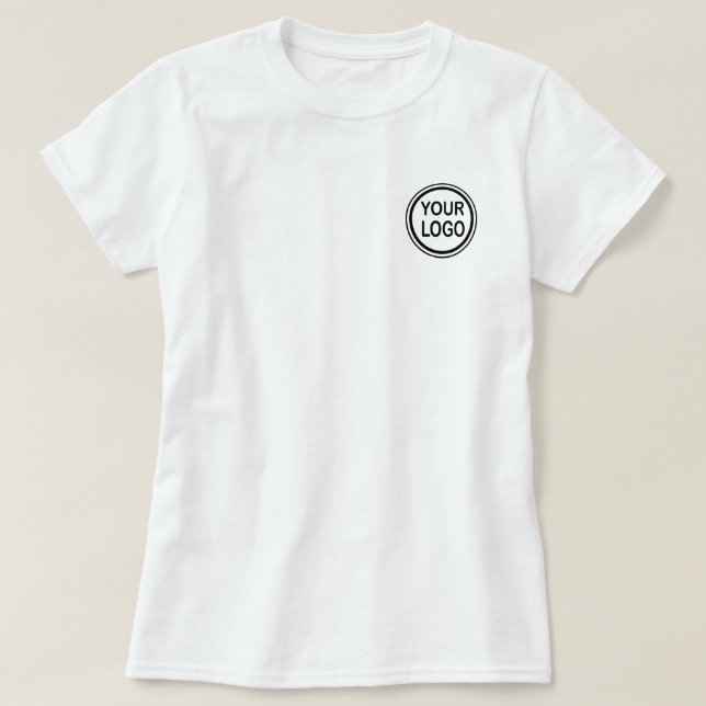 Logotipo de marca comercial personalizado - Camisa (Frente do Design)