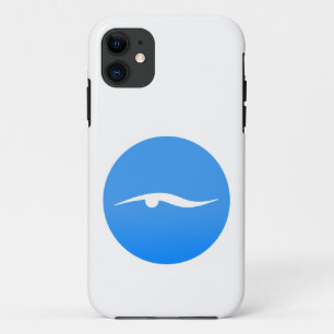 Logótipo de natação na capas de iphone de Casaco-C