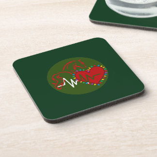 Logotipo de Natal do Porta-Copos de Plástico