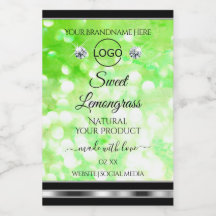 Logotipo de Ouros de Etiquetas de Produto Verde El