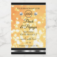 Logotipo de Ouros Sparkle com Etiqueta de Produto 