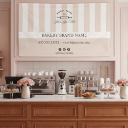Logotipo de Padaria Rosa Vintage Francesa para Exp