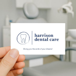 Logotipo de Sketch Dente Premium Branco/Dentista A