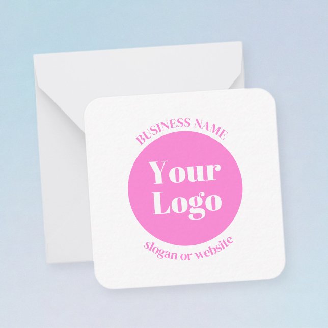 Logotipo de sua empresa e Modelo de texto editável (Criador carregado)