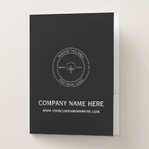 Logotipo de texto personalizado de empresa de negó