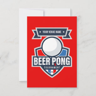 Logotipo de Torneio de Pong de Cerveja Personalizá