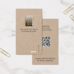 Logotipo de vestuário moderno QR Code Kraft Tag de<br><div class="desc">Um cartão de papel design da Kraft moderno para impulsionar sua empresa. O vamos olha para estes elementos design. Começará por adicionar o logotipo da sua empresa. O reconhecimento de marcas para a sua empresa é crucial para a sua empresa. Em seguida, você se personalizará com um slogan ou outras...</div>