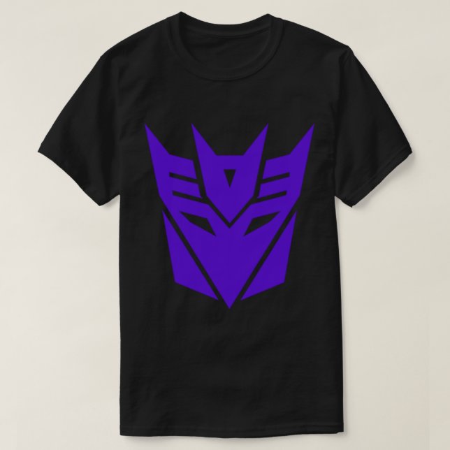 Logotipo Decepticon - Camisa Clássica (Frente do Design)
