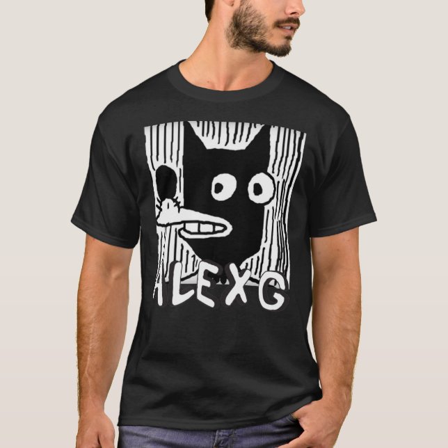 Logótipo do Alex G Dog em T-Shirt clássica (Frente)