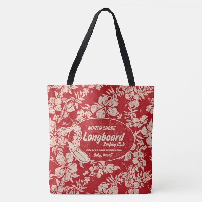 Logotipo do Club Surfing Longboard e Bolsa de prai (Frente)