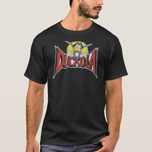 Logótipo do conde Duckula em T-Shirt clássico (Frente)