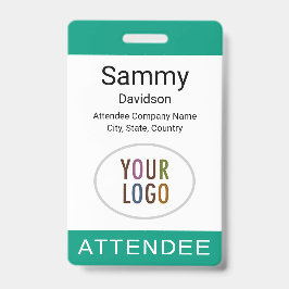 Logotipo do Crachá Participante do evento Clipe da