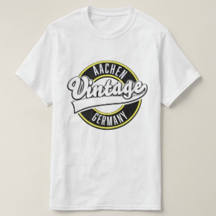 Logótipo do estilo de vintage Dortmund, T-Shirt