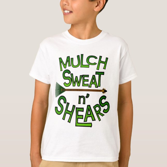 Logotipo do Mulch da camisa dos miúdos (Frente)