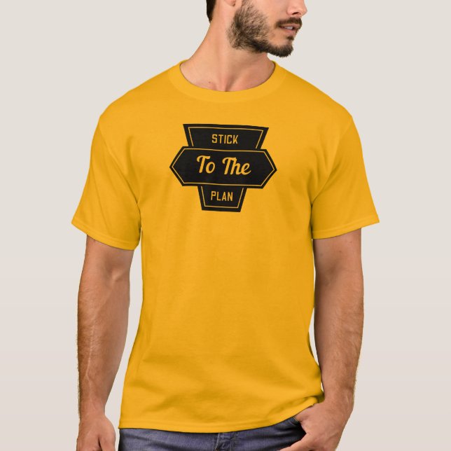 Logotipo do plano na camiseta (Frente)
