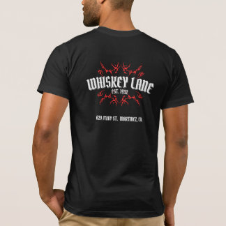 Logotipo do Skate Whiskey Lane T-Shirt