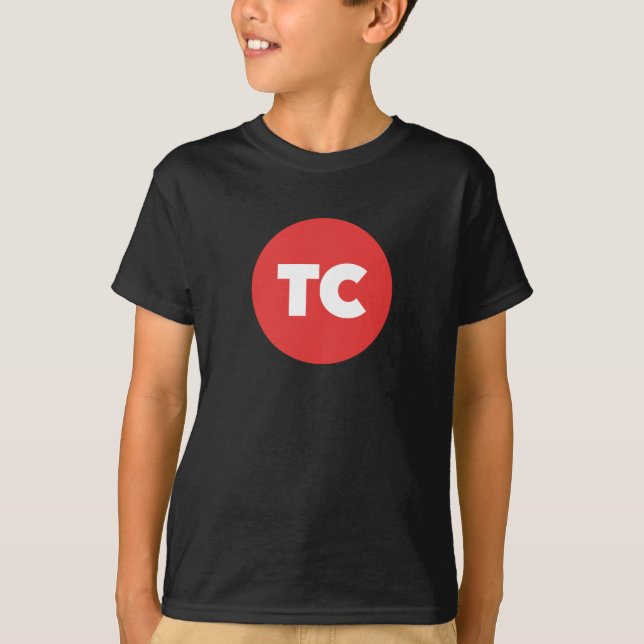 Logotipo do tesouro em T-Shirt preto (Frente)